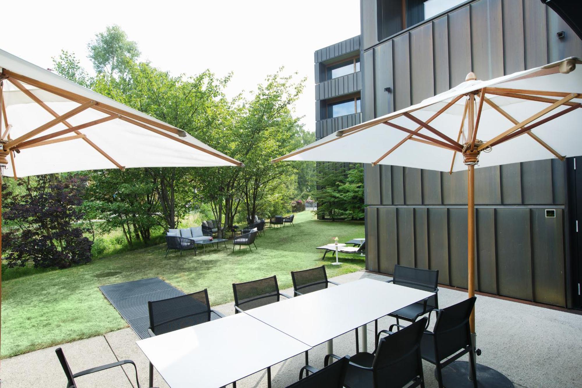 Hotel Am See Hard Exterior foto